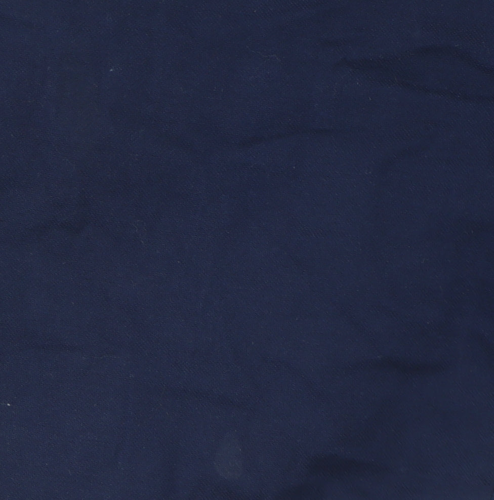 Gap Women's Blue Slim Cropped Cotton Stretch Trousers Size 8