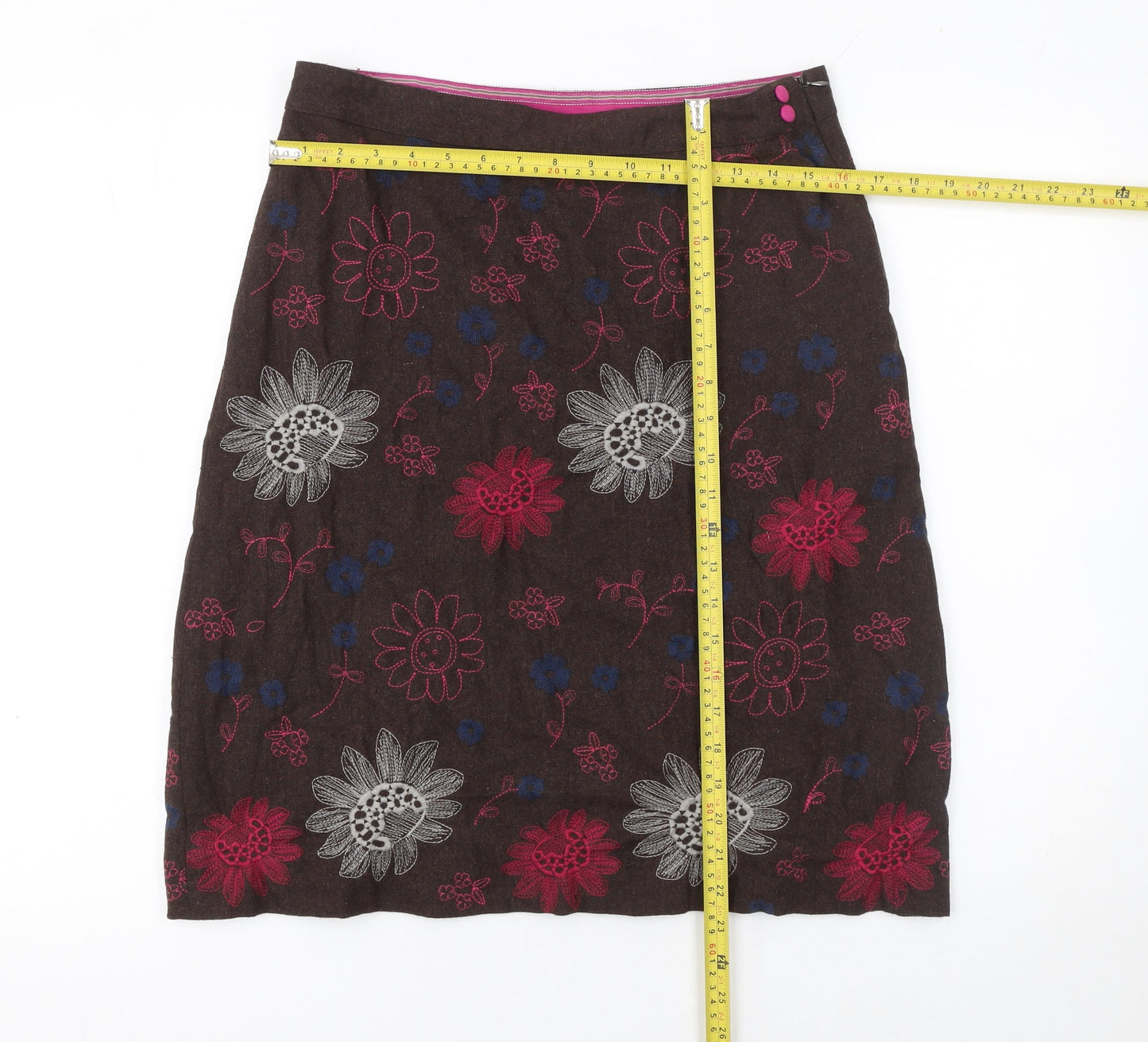 Womens UK Size 10 White Stuff A-Line  Skirt