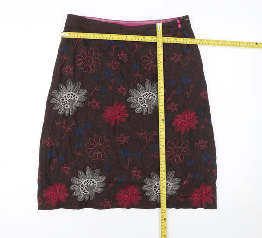 Womens UK Size 10 White Stuff A-Line  Skirt