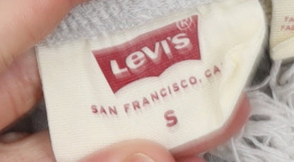 Levi's Men's Black Small Jogger Sweatpants Cotton Elastic Waist