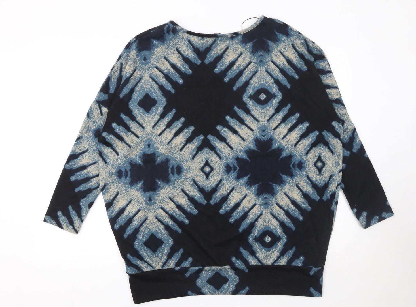 Womens UK Size 16 Roman Blue Pullover Jumper