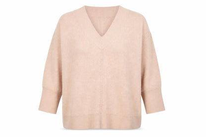 Womens UK Size L Monsoon Beige Pullover Jumper