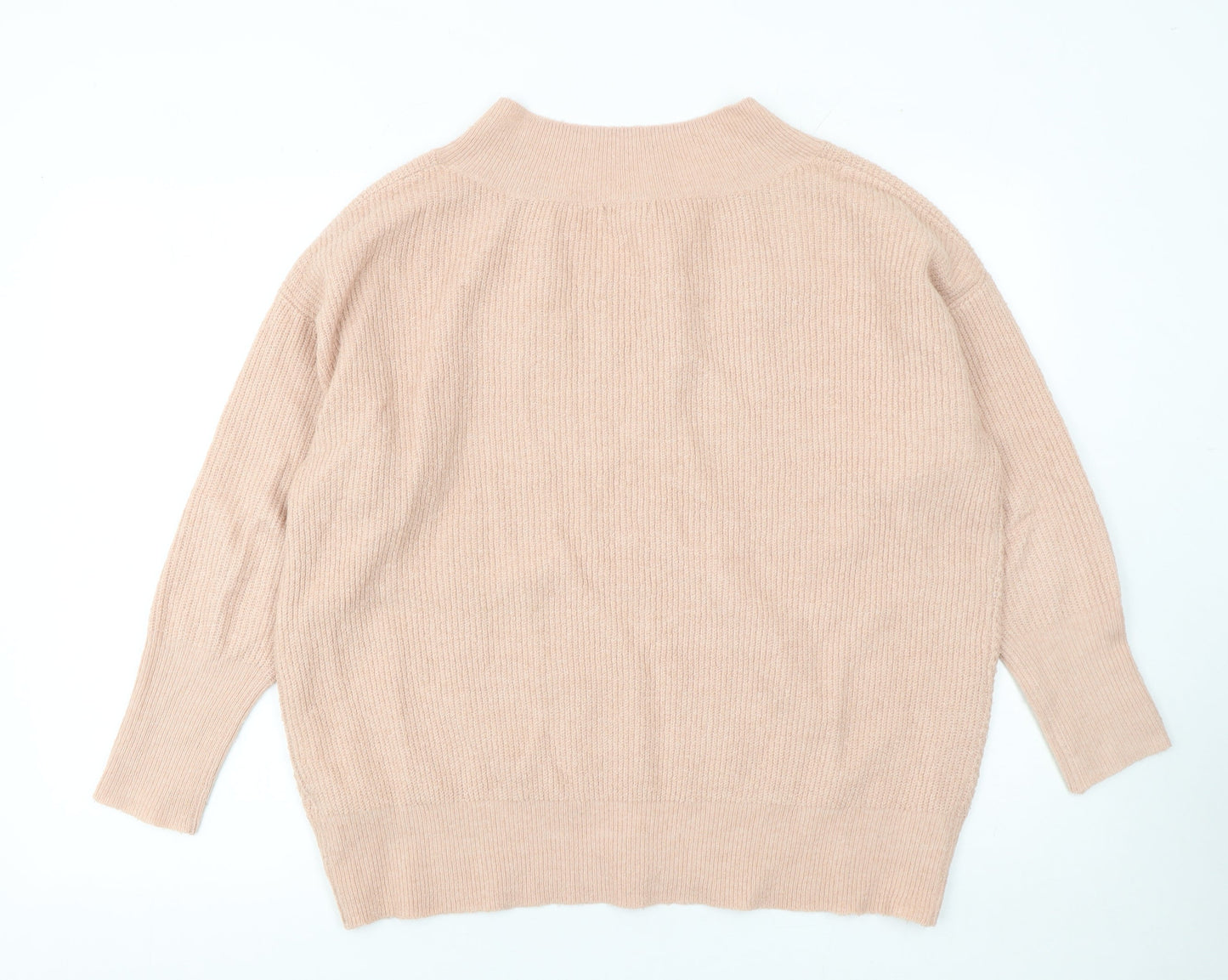 Womens UK Size L Monsoon Beige Pullover Jumper