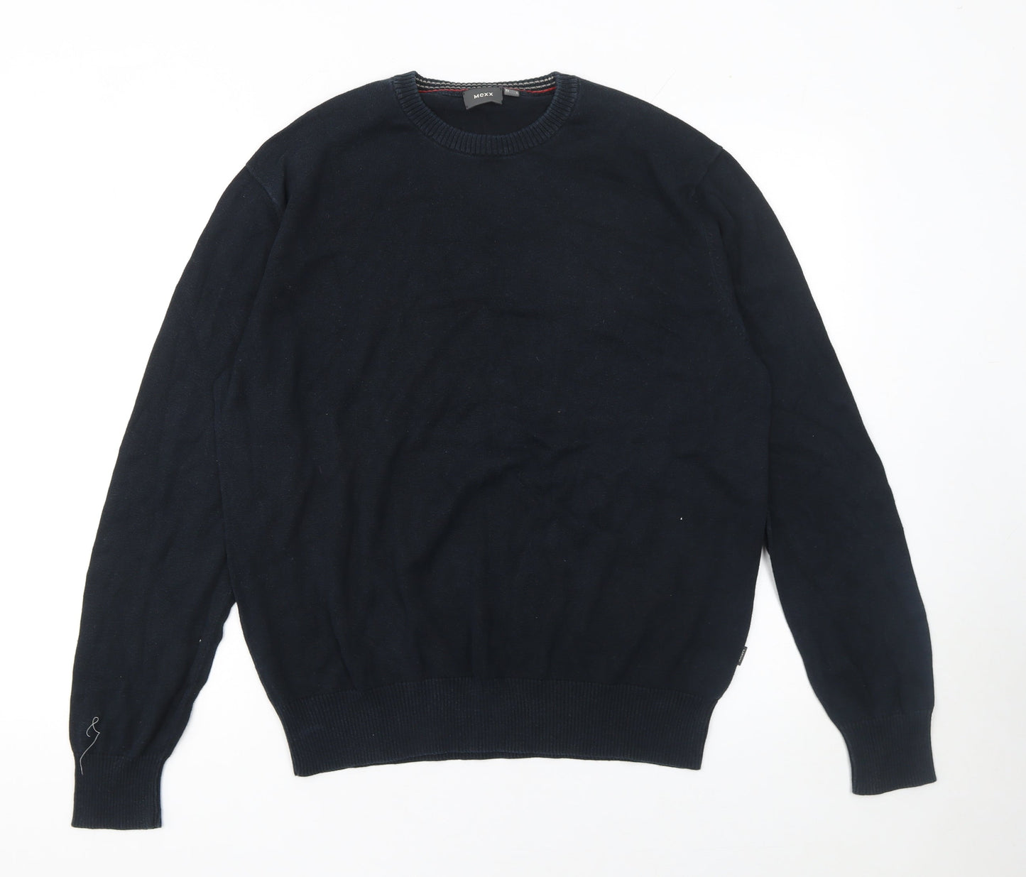Mens UK Size L Mexx Blue Pullover Jumper