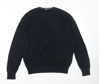 Mens UK Size L Mexx Blue Pullover Jumper
