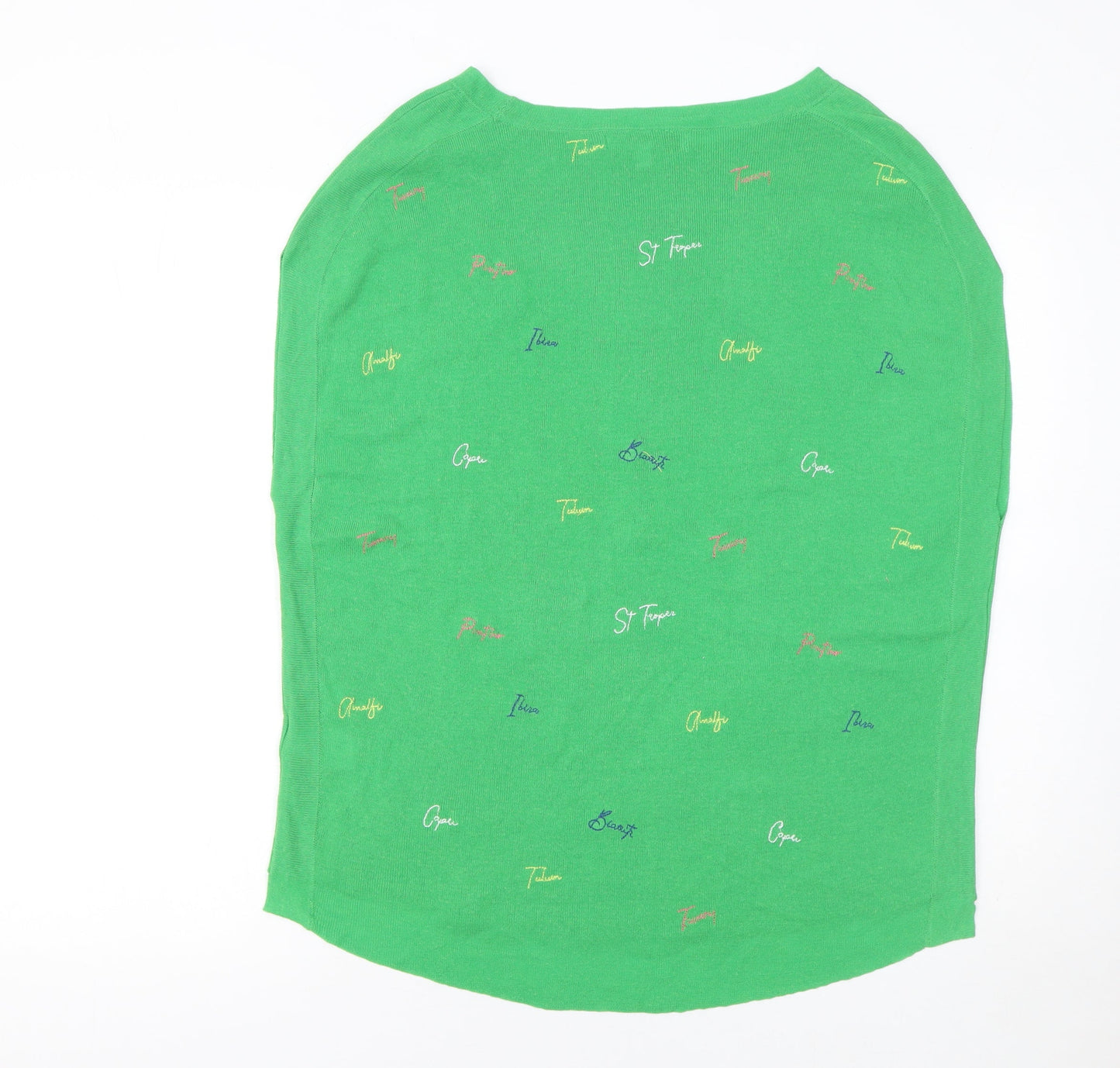Womens UK Size 12 NEXT Green Pullover Jumper