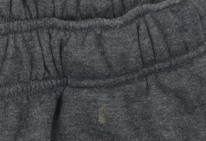 Slazenger Men’s Grey Joggers M Regular Fit Fleece Casual Trousers