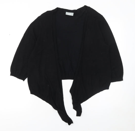 Womens UK Size 12 Wallis Black Cardigan Jumper