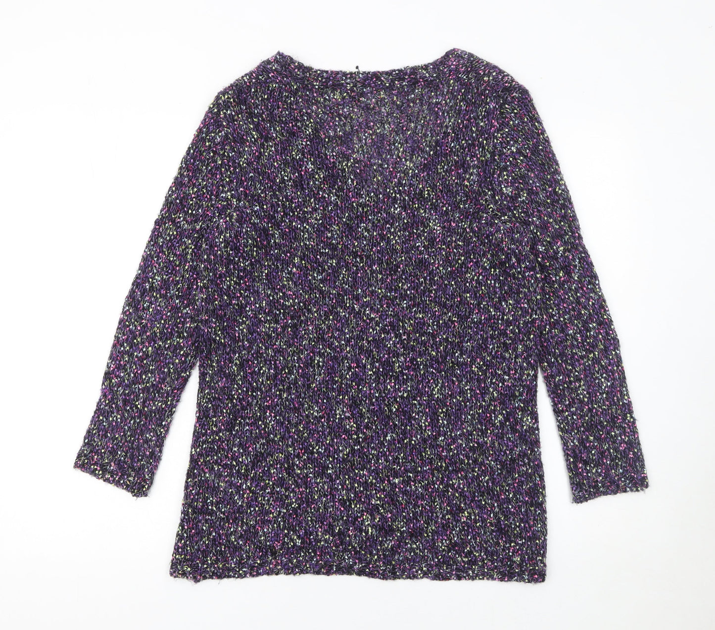 Womens UK Size 12 Warehouse Purple Pullover Jumper