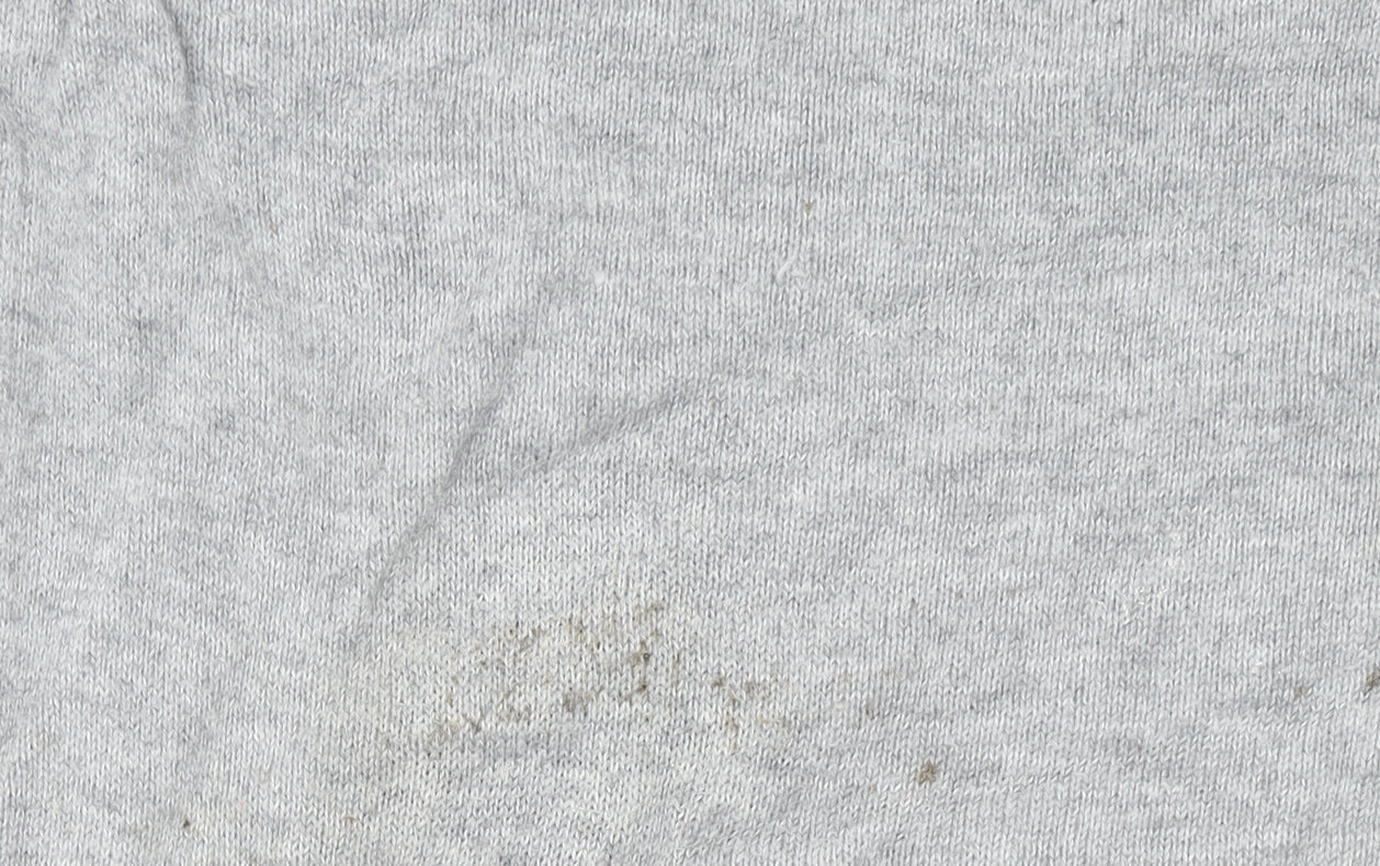 Crew Clothing Company Mens Grey Cotton Pullover Jumper Size S