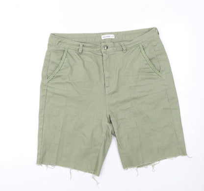 Womens UK Size 16 Gallery Regular Fit Cut-Off Shorts