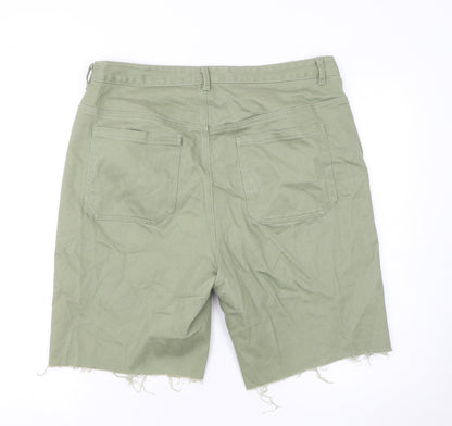 Womens UK Size 16 Gallery Regular Fit Cut-Off Shorts