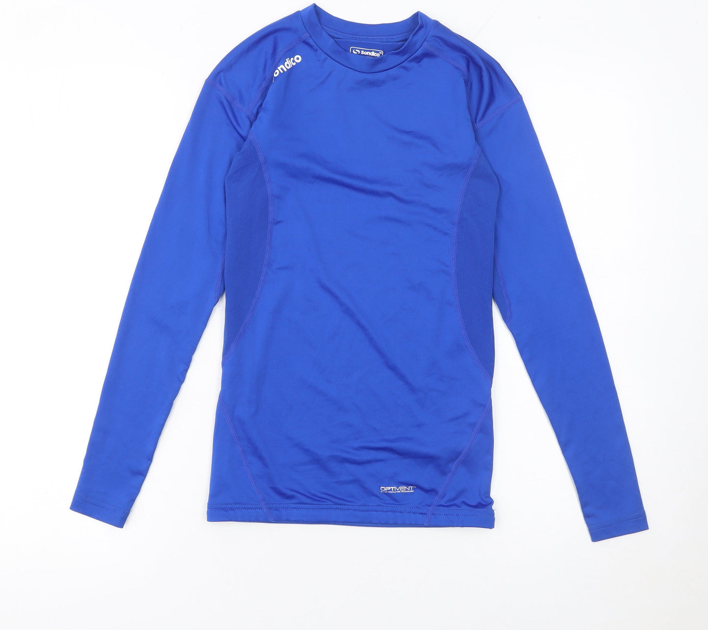 Sondico Men's Blue XS Athletic Long Sleeve Compression Top