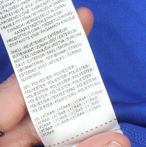 Sondico Men's Blue XS Athletic Long Sleeve Compression Top