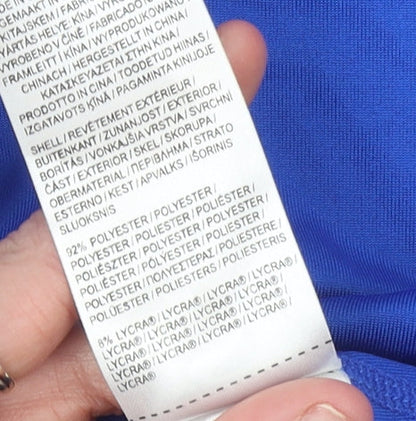 Sondico Men's Blue XS Athletic Long Sleeve Compression Top