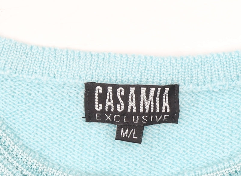 Womens UK Size M Casamia Blue Pullover Jumper
