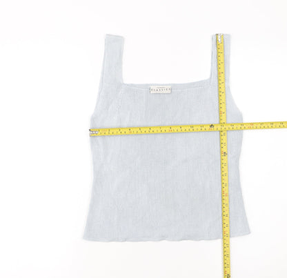 Womens UK Size 18 Modern Classics Blue Basic Tank