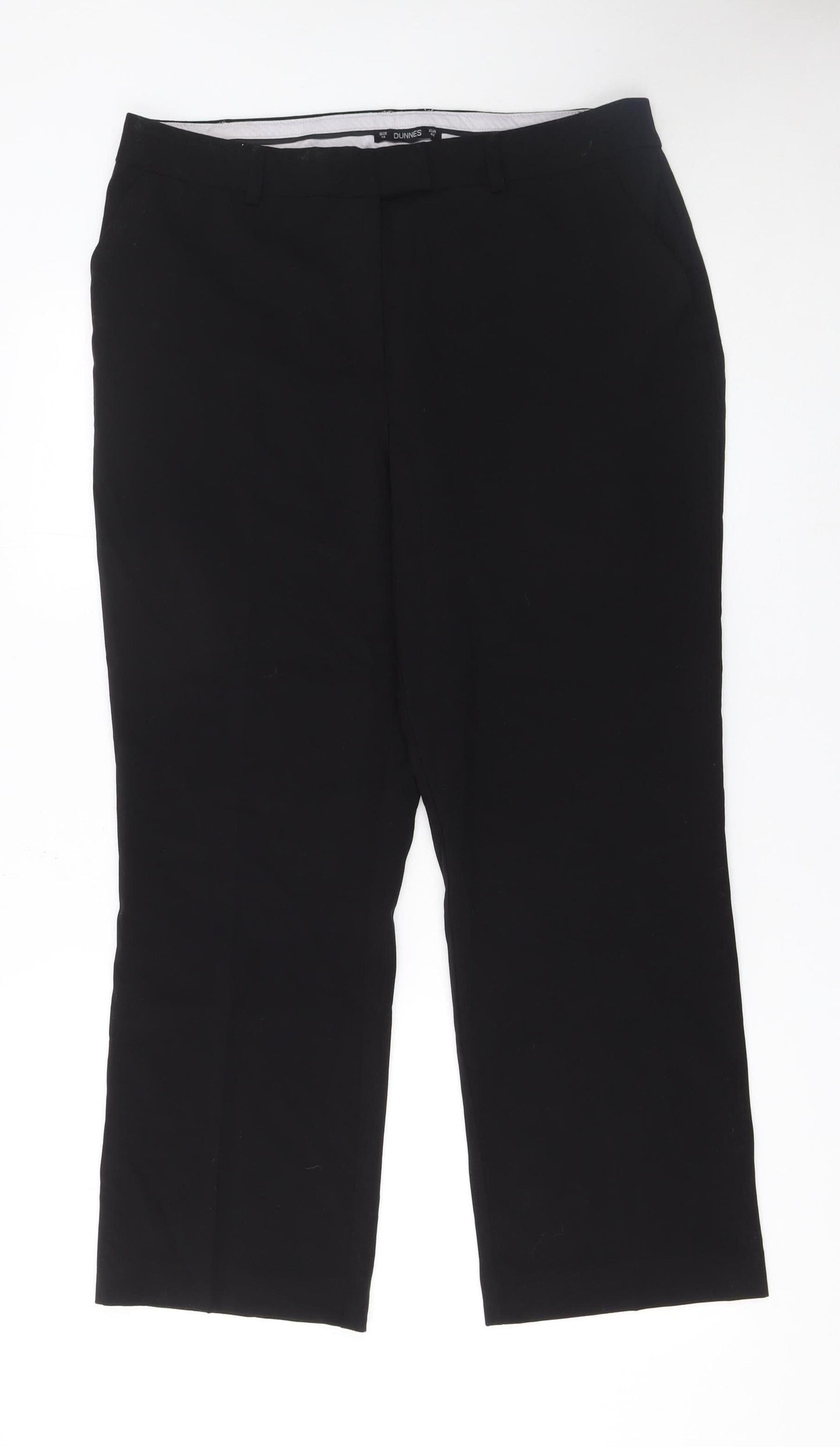Dunnes Stores Women’s Black Size 14 Straight Leg Dress Pants