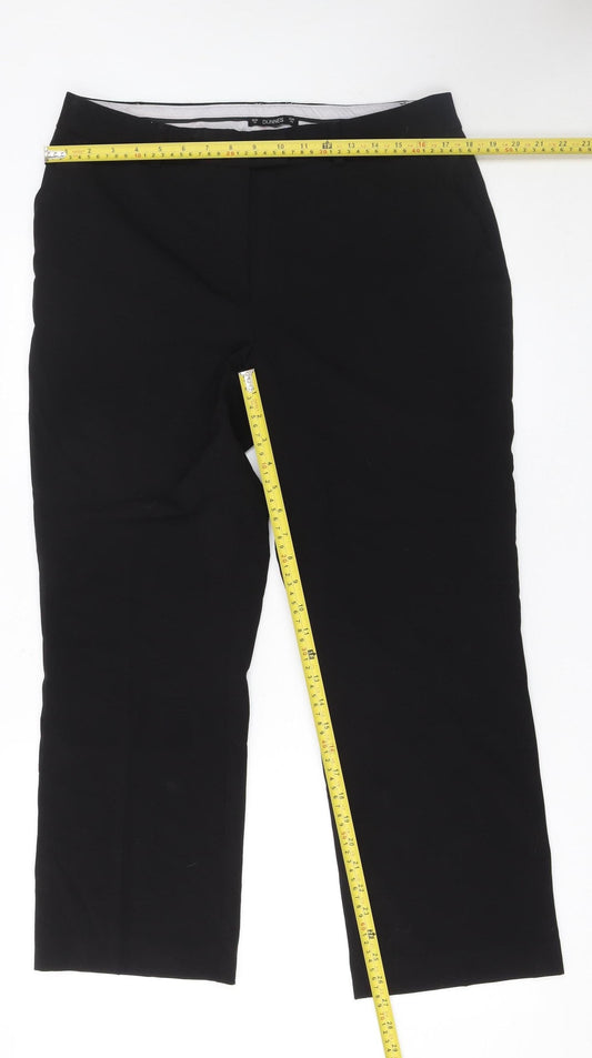 Dunnes Stores Women’s Black Size 14 Straight Leg Dress Pants