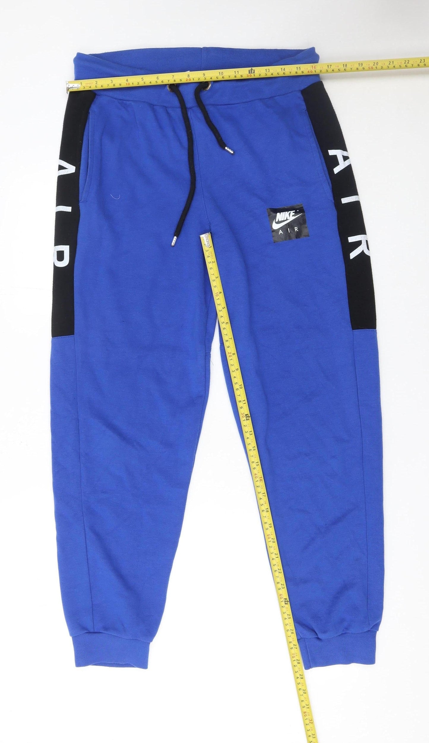 Nike Air Blue Jogger Sweatpants Men XL Cotton Casual Sportswear