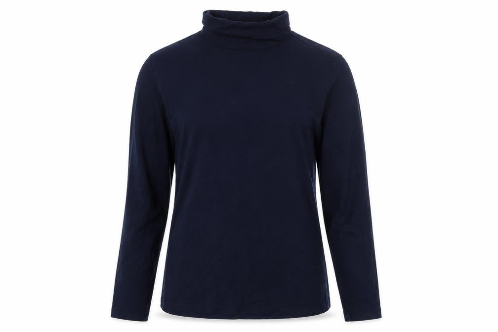 Womens UK Size 8 Laura Ashley Blue Basic T-Shirt