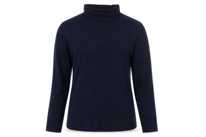 Womens UK Size 8 Laura Ashley Blue Basic T-Shirt