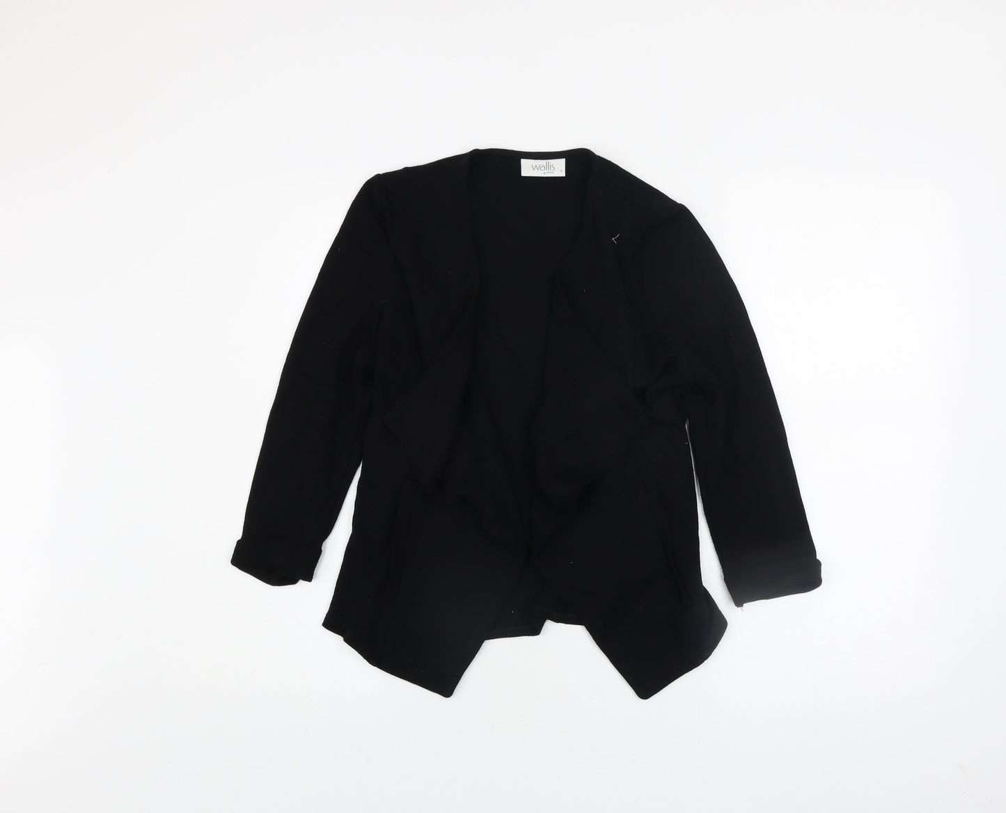 Womens UK Size S Wallis Black Cardigan Jumper