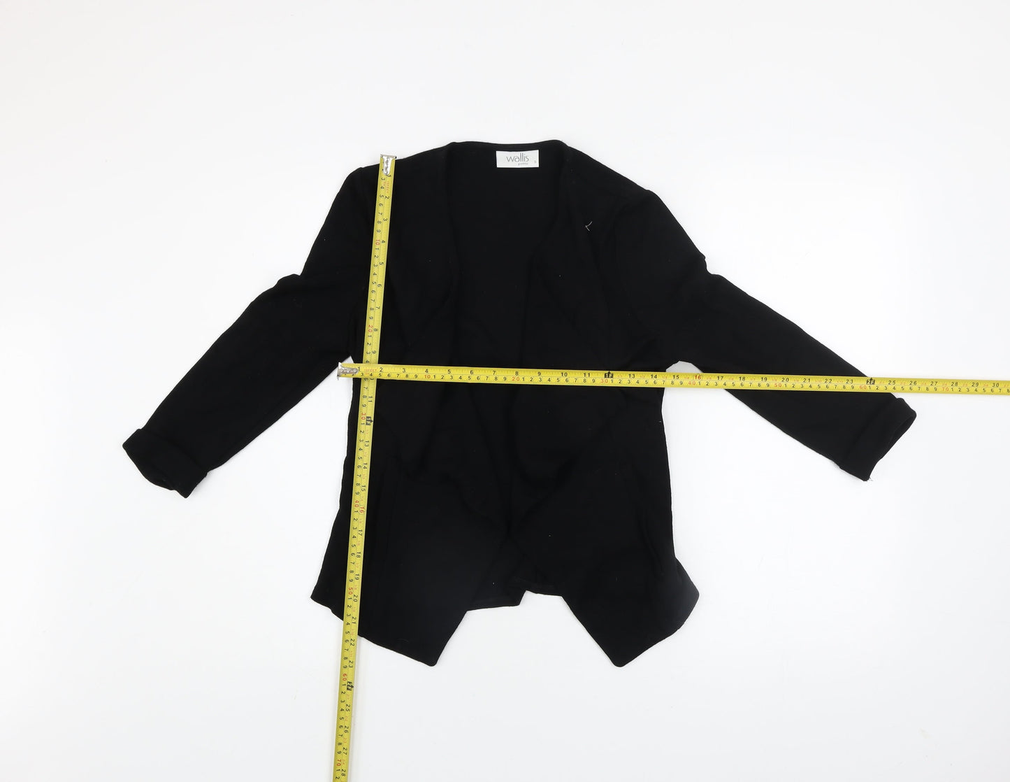 Womens UK Size S Wallis Black Cardigan Jumper