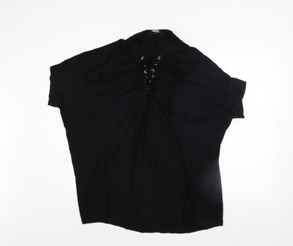 Womens UK Size 14 Select Black Tunic Blouse