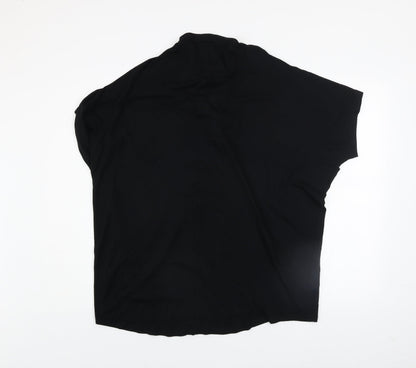 Womens UK Size 14 Select Black Tunic Blouse
