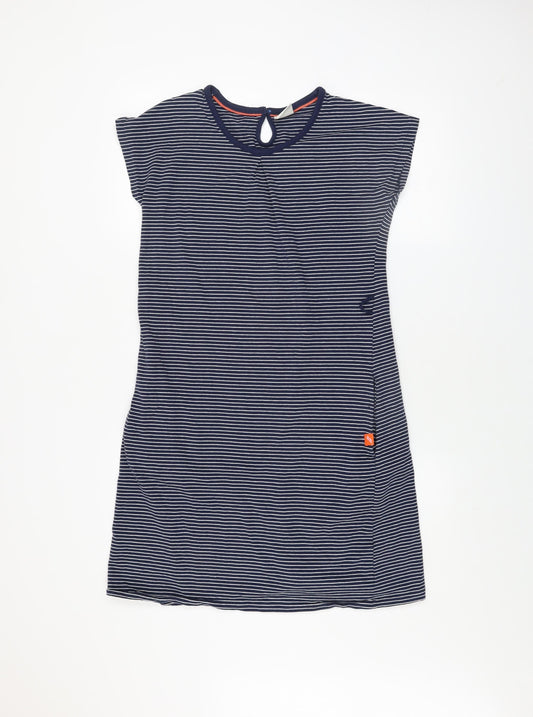Trespass Women’s Blue Striped Size 10 T-Shirt Dress Lightweight