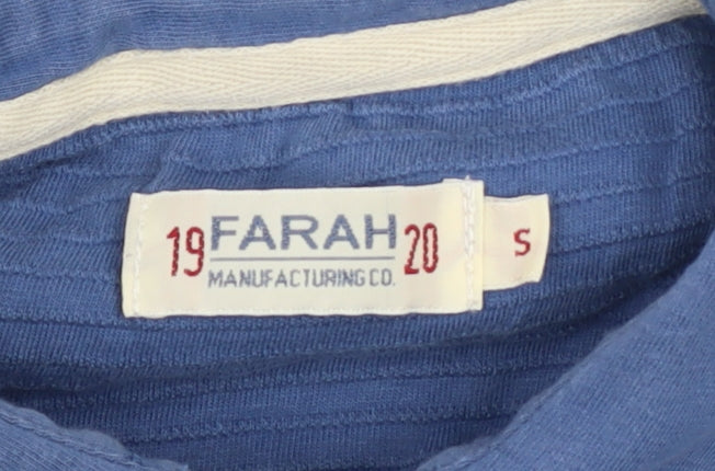 Mens UK Size S Farah 100% Cotton Polo Shirt