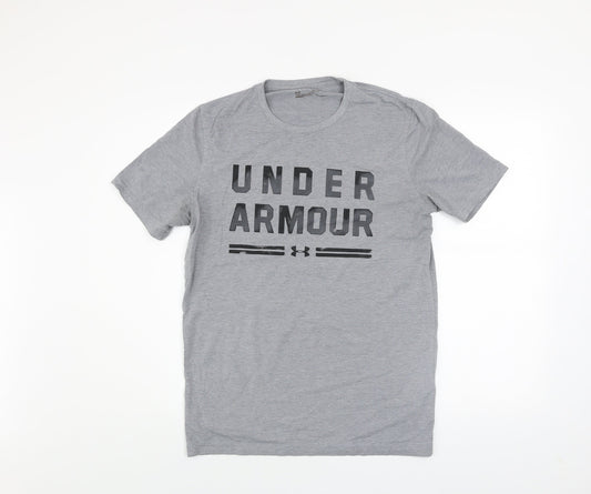 Under Armour Men's Grey Short Sleeve Crew Neck T-Shirt Size XS
