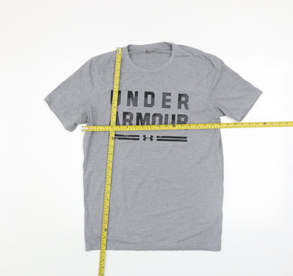 Under Armour Men's Grey Short Sleeve Crew Neck T-Shirt Size XS