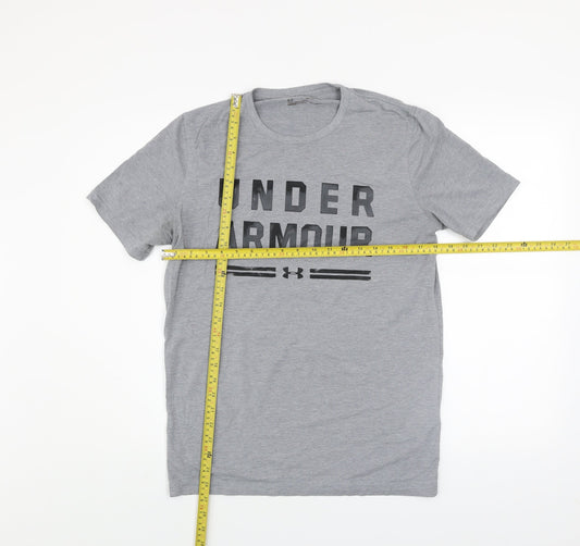 Under Armour Men's Grey Short Sleeve Crew Neck T-Shirt Size XS