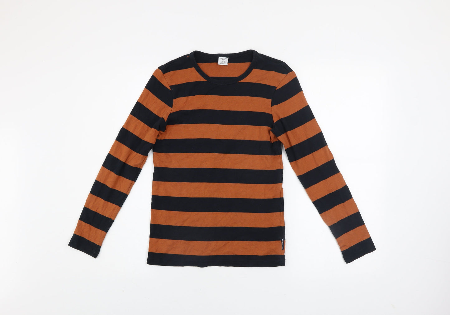Boys UK Size 10-12 Years Polarn O. Pyret Multicoloured Basic T-Shirt