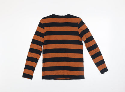Boys UK Size 10-12 Years Polarn O. Pyret Multicoloured Basic T-Shirt