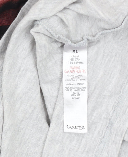 Mens UK Size XL George Grey  T-Shirt