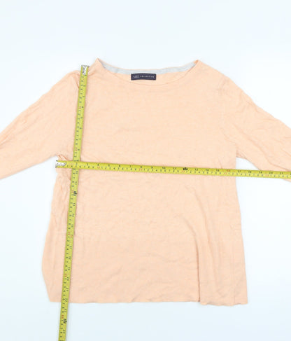 Womens UK Size 12 Marks and Spencer Beige Pullover Jumper