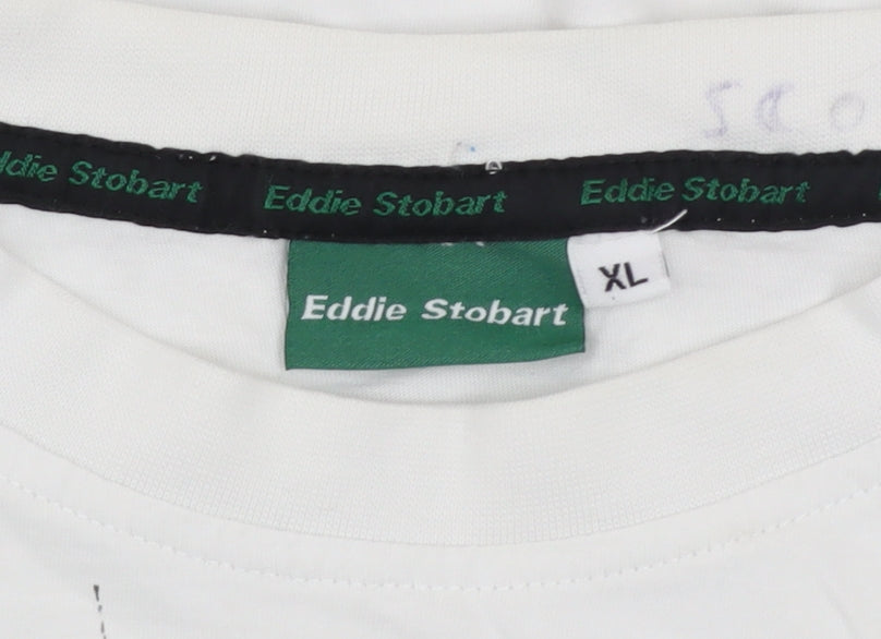 Mens UK Size XL Eddie Stobart White  T-Shirt