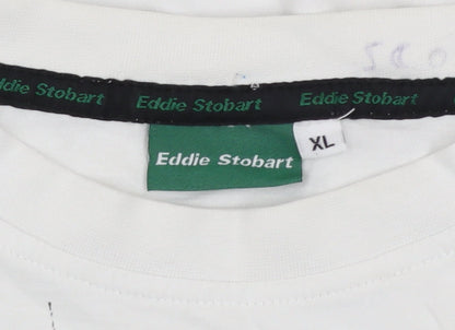 Mens UK Size XL Eddie Stobart White  T-Shirt