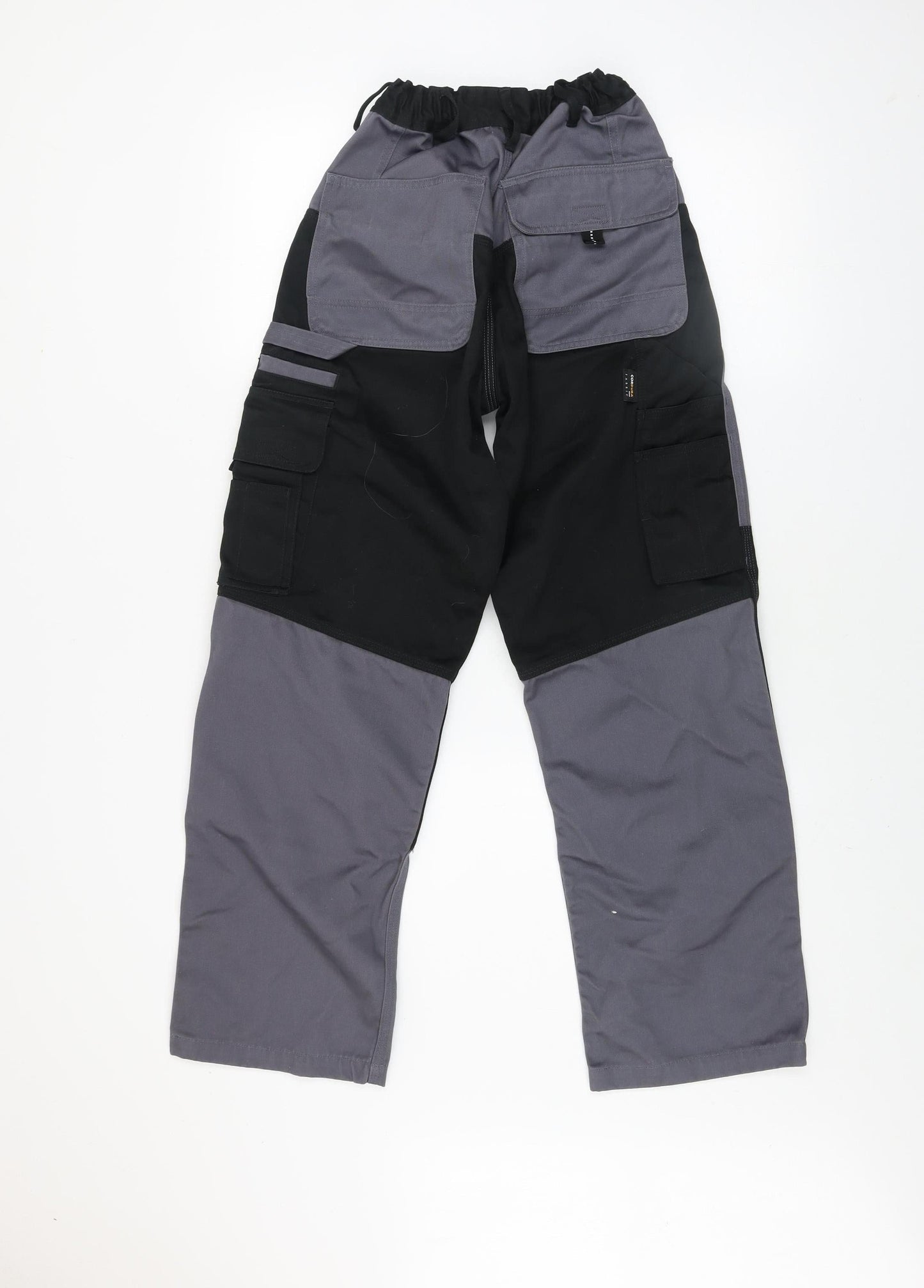 Engelbert Strauss Men’s Grey Cargo Workwear Trousers 29R Polyester Cotton