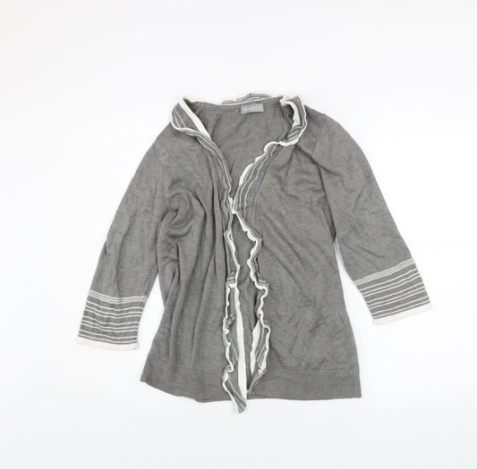 Womens UK Size 14 Marks and Spencer Grey Cardigan Jumper