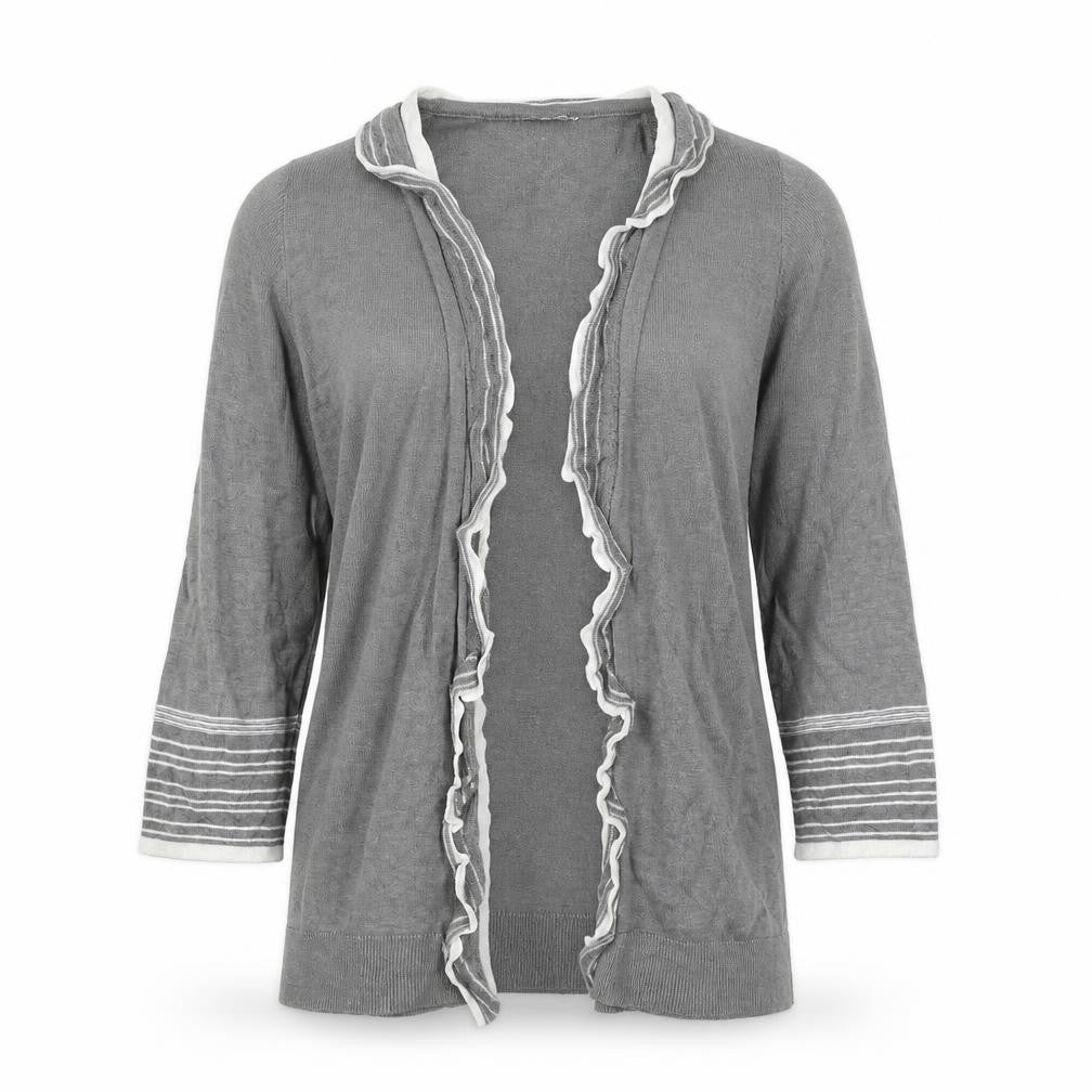Womens UK Size 14 Marks and Spencer Grey Cardigan Jumper