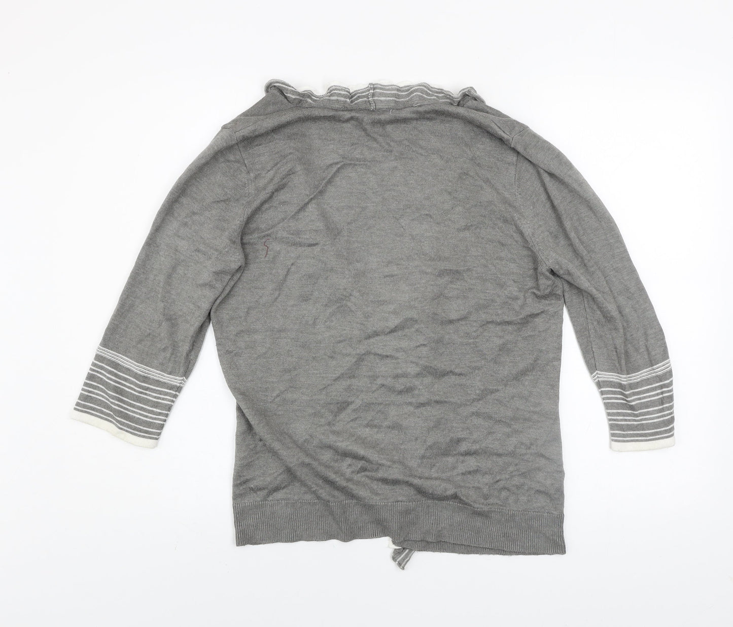 Womens UK Size 14 Marks and Spencer Grey Cardigan Jumper