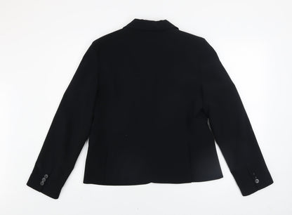 Womens UK Size 16 Gerard Darel Black Blazer