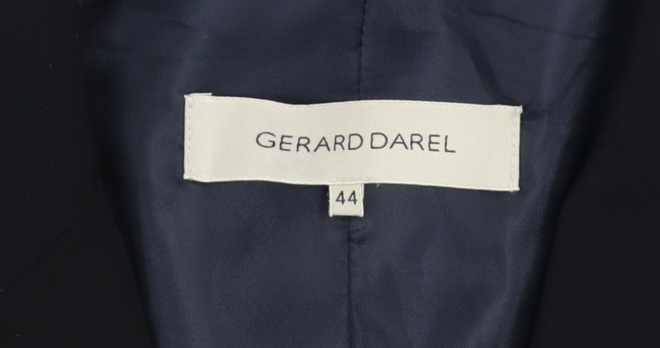 Womens UK Size 16 Gerard Darel Black Blazer