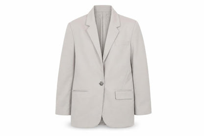 Unisex Adults UK Size L Stradivarius Beige Basic Jacket