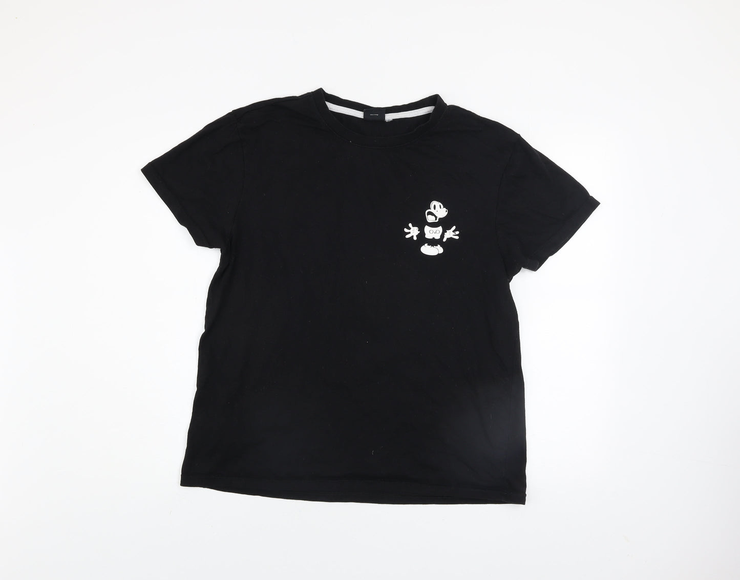 Mens UK Size XL Disney Black  T-Shirt