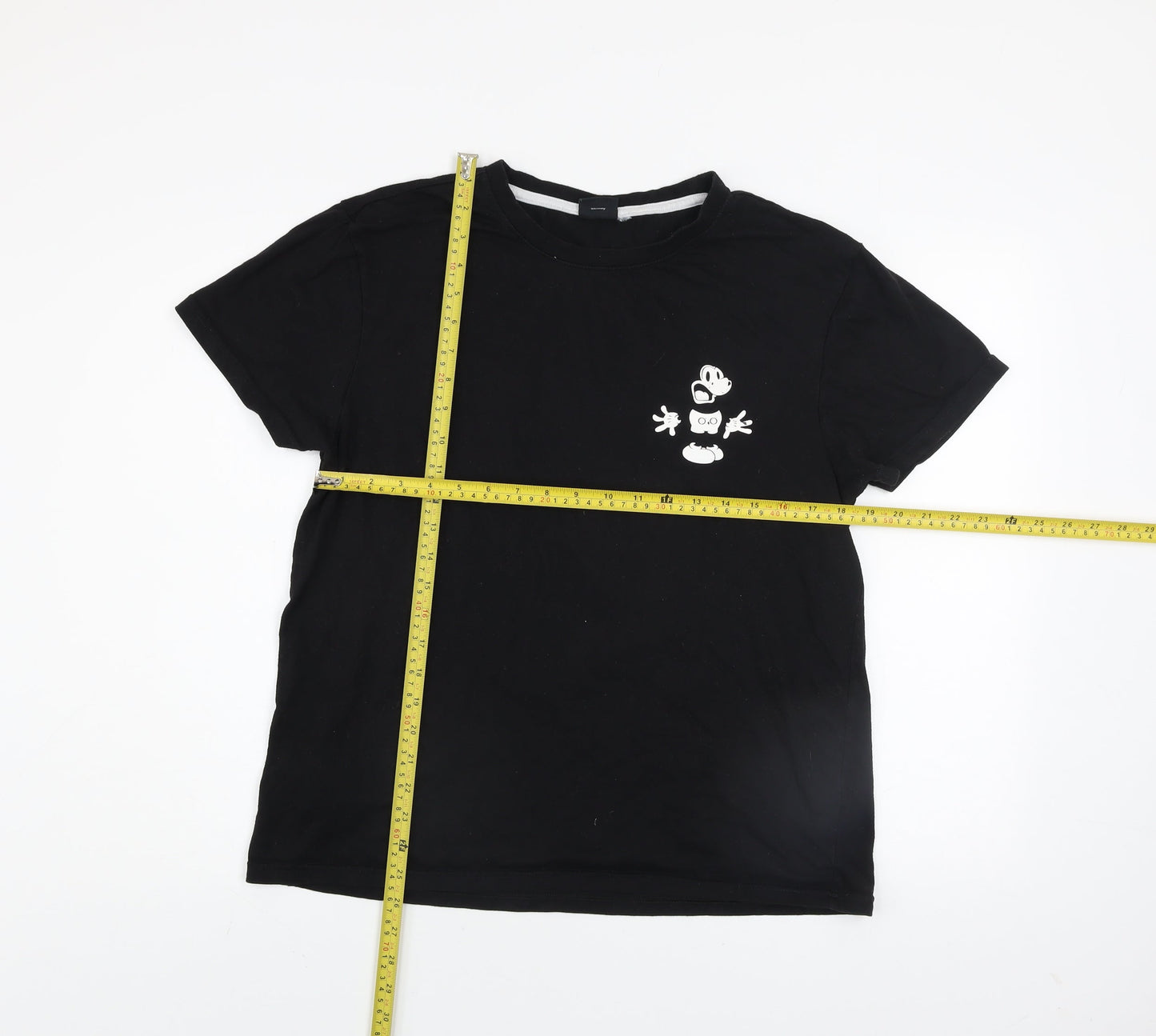 Mens UK Size XL Disney Black  T-Shirt